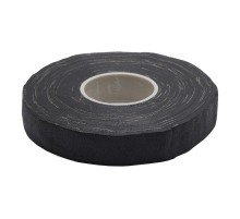 Изоляционная лента х/б 0,4*19 мм. 21 м. черный  39141  STEKKER