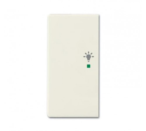 Клавиша двойная левая free@home, освещение, future, цвет chalet-белый6220-0-0590 ABB