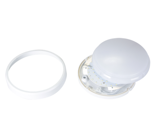 Светильник светодиодный пылевлагозащищенный для ЖКХ ДПБ PBH - PC2-RA 18W (компакт) 4000K WHITE AC 230V/50Hzw  5003507A  Jazzway