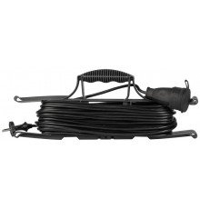 Удлинитель силовой ЭРА GREEN LINE FR-6-20m Greenline на рамке 1 розетка без заземления 20м ПВС 2x0.75мм2   Б0065100  ЭРА