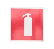 Наклейка знак пожарной безопасности "Огнетушитель" 150х150 мм  56-0051-1  REXANT