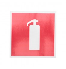 Наклейка знак пожарной безопасности "Огнетушитель" 150х150 мм  56-0051-1  REXANT