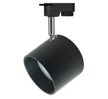 Светильник трековый под лампу Gx53, TR15 GX53 BK/SL алюминий, цвет черный+серебро (30/360)  Б0048546  ЭРА