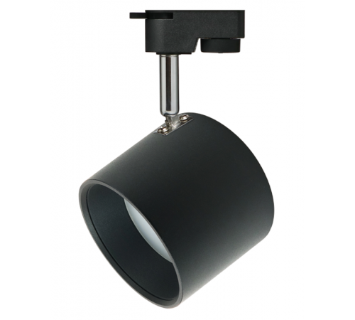 Светильник трековый под лампу Gx53, TR15 GX53 BK/SL алюминий, цвет черный+серебро (30/360)  Б0048546  ЭРА