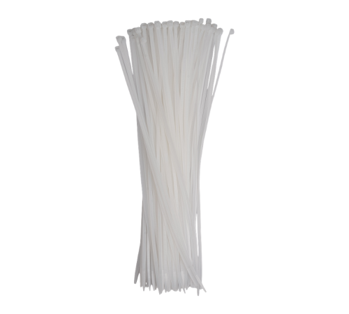 Кабельный коннектор PCT 4,8x400-100WH PA6.6 (100 шт/уп)  .5054097  Jazzway