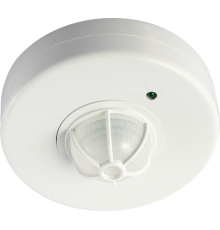 Датчик движения PMS-IR 024 1200Вт 360°  2-6м IP20 WH  .5012974  Jazzway