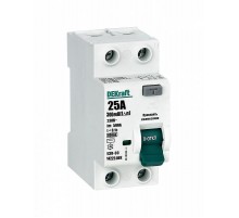 Выключатель дифференциальный (УЗО) УЗО-03 2п 25А 300мА тип AC 6кА  14225DEK  DEKraft