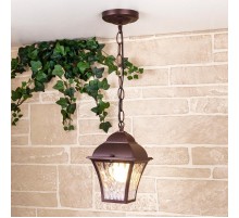 Светильник садово-парковый Apus H шоколад (GL 1009H) подвесной  a043114  Elektrostandard