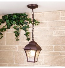 Светильник садово-парковый Apus H шоколад (GL 1009H) подвесной  a043114  Elektrostandard