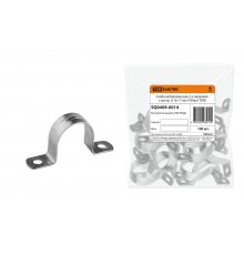 Скоба металлическая 2-х лапковая СМД с внутр. d 16-17 мм (100шт)  SQ0409-0014  TDM