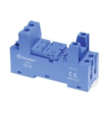 Розетка с винтовыми клеммами (с зажимной клетью) для реле 56.32; применяются модули 86.30, 99.02  9602SMA  Finder