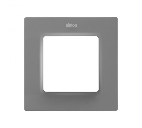 Рамка на 1 пост серого матового цвета S82 Concept  8200617-092  Simon