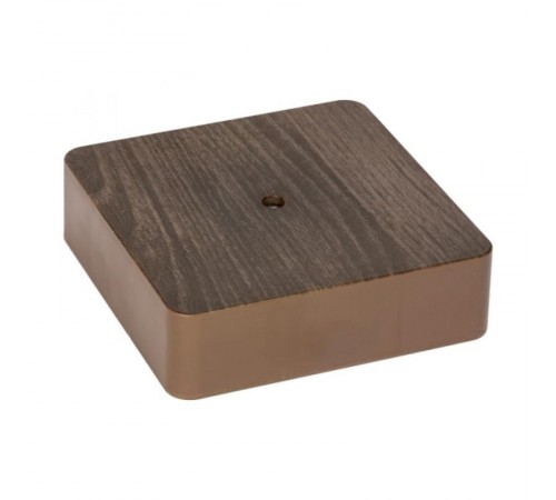 Коробка распределительная KMP-030-032 (100х100х25) тёмное дерево EKF PROxima  plc-kmr-030-032-t  EKF