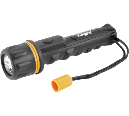Фонарь универсальный NPT-R06-2AA Пластик + резина. 1LED 0.5Вт  71584  Navigator