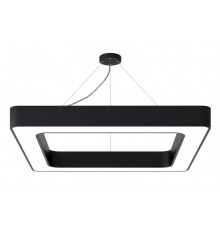 Светильник светодиодный Geometria Quadro SPO-162-B-40K-070 70Вт 4000К 4200Лм IP40 800*800*80 черный подвесной  Б0050585  ЭРА