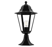 Светильник садово-парковый 6204 100W 230V E27 195*195*455мм черный  11070  FERON