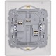 Inspiria Белый Розетка 2-ая с заземлением со шторками в сборе 16А 250В винтовые зажимы  673450  Legrand