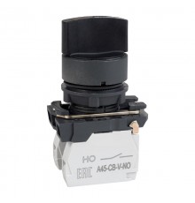 Переключатель OptiSignal D22 C5-S-21 2 положения пластик 1НО XB5AD21 332183 КЭАЗ