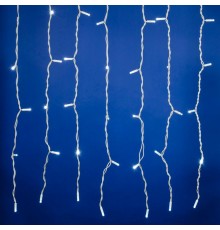 Занавес светодиодный  с эффектом мерцания  ULD-C1515-160/TWK WHITE IP67  1,5х1,5м соед. 160 диодов. белый свет. шнур белый  UL-00001355  Uniel