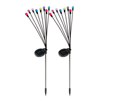 Светильник солнечный  SLR-S04-MS2 комплект 2-х светильников Светлячки (мультицв)  .5053946  ФАZА