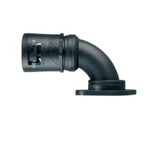 Фланец AT16/FL/C90/BLB, 90°, полиамид 66/эластомер, черный/голубой, d16, 10 шт. в пачке  7TCA296170R0096  ABB