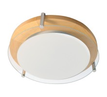 Светильник "Полесье" 300 НПБ 09-2х40-002 М95 белый /корпус сосна /держатель хром  1005205890  Элетех