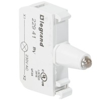 Блок подсветки для индикаторных кнопок и диффузоров - Osmoz - для комплектации - под винт - 230 В~ - красный  022941  Legrand