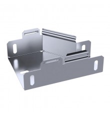 Переходник левый Стандарт INOX (AISI 316) 100х50х50  PR16.5526  Промрукав