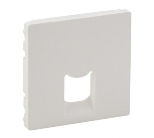 Valena LIFE Белый Накладка розетки ТЛФ/комп 1-ой  755410  Legrand