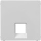 Valena LIFE Белый Накладка розетки ТЛФ/комп 1-ой  755410  Legrand
