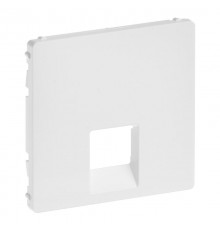 Valena LIFE Белый Накладка розетки ТЛФ/комп 1-ой  755410  Legrand