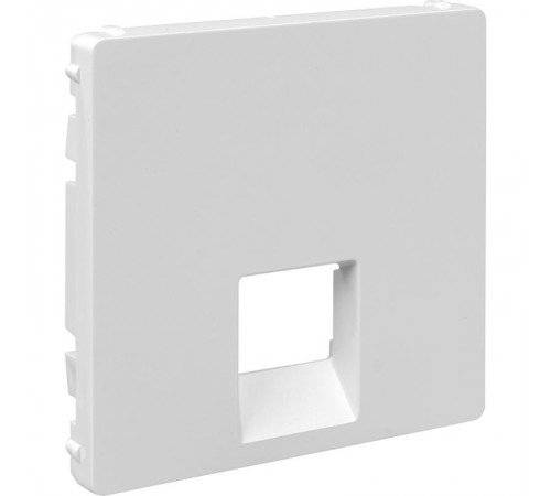 Valena LIFE Белый Накладка розетки ТЛФ/комп 1-ой  755410  Legrand