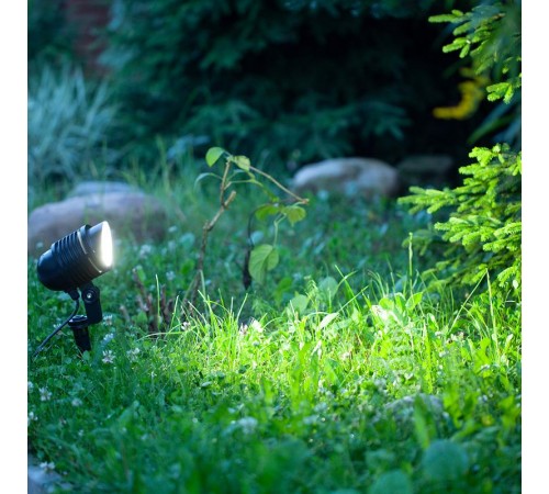 Светильник светодиодный грунтовый на колышке SP2704 , 85-265V, 3W RGB IP65  32127  FERON