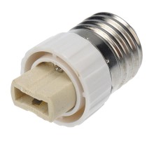 Переходник цокольный E27-G9 белый  11-8858  Rexant