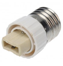 Переходник цокольный E27-G9 белый  11-8858  Rexant