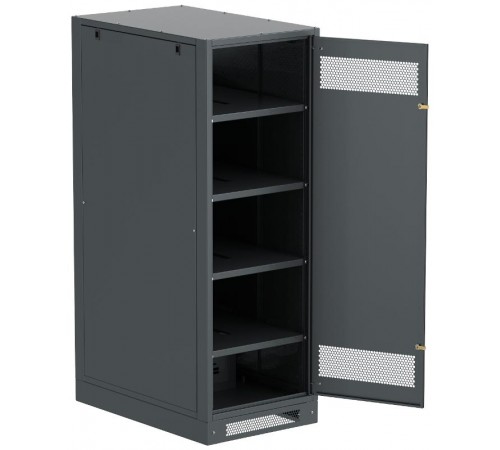 ITK LINEA B Шкаф (пустой) 1700х600мм дверь метал. чер.  LB05-17H69-M  ITK