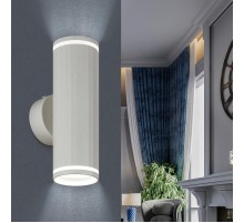 Декоративная подсветка WL45 WH MR16 GU10 12Вт белый IP20 для интерьера, стен  Б0058493  ЭРА