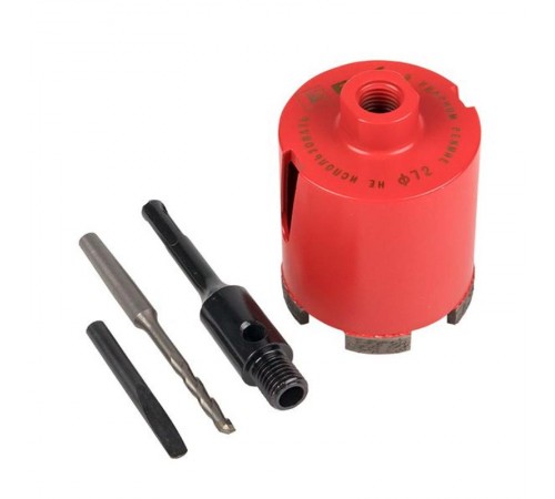 Коронка алмазная DCH-72 Laser M16 SDS-Plus EKF Expert  dch-72-m16  EKF