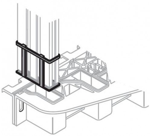 Опорный элемент для шины 1250/1600A(4шт)  AD1067  ABB