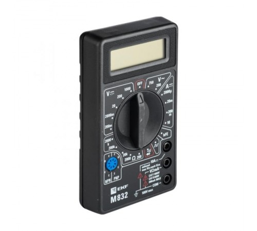 Мультиметр цифровой M832 EKF Master  In-180701-bm832  EKF