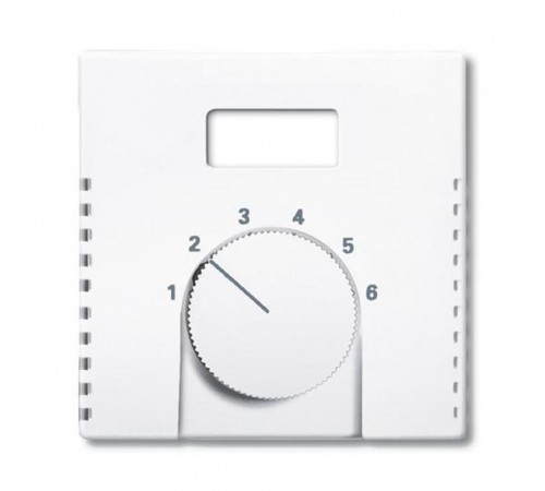 Накладка для механизма терморегулятора (термостата) 1094 UTA, 1097 UTA, серия future, цвет белый бархат  1710-0-3883   2CKA001710A3883  ABB