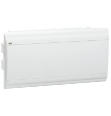 Корпус пластиковый встраиваемый на 18 модулей ЩРВ-П-18 IP41 (210х414х102мм) PRIME белая дверь  MKP82-V-18-WD-41-10  IEK