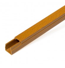 Кабель-канал бук 12х12 (120 м/уп) 2-й замок в п/э PR03.0193  Промрукав