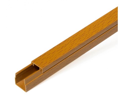 Кабель-канал бук 12х12 (120 м/уп) 2-й замок в п/э PR03.0193  Промрукав