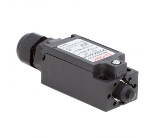 Концевой выключатель с двумя нормально закрытыми контактами (NC+NC). Исполнение с кнопкой.  R5MC4131  DKC