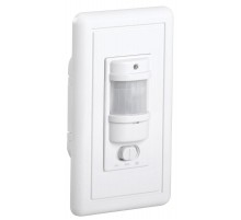 Датчик движения ДД 028 белый, макс. нагрузка 1200Вт, угол обзора 140град., дальность 9м, IP20,  LDD12-028-1200-001  IEK