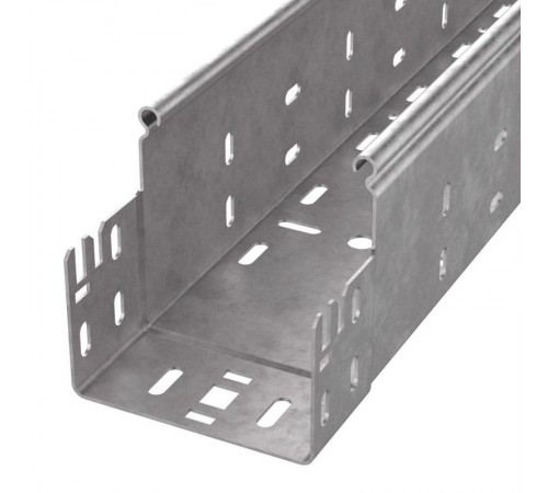 Лоток перфорированный Профи HDZ 100х100х6000 (1,5 мм) (12 м/уп)  PR16.13259  Промрукав