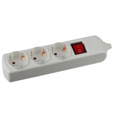 Колодка K-3es 3гн, зазeмл, выкл (10/40/1200) C0045322  ЭРА