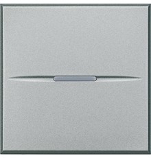 Axolute Переключатель промежуточный 1Р 16 А 250 В~ 2 модуля, винтовые клеммы, дизайн AXIAL, алюминий  HC4004/2  Legrand