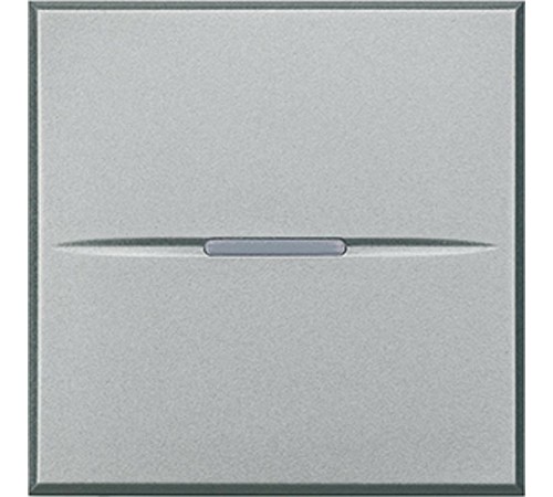 Axolute Переключатель промежуточный 1Р 16 А 250 В~ 2 модуля, винтовые клеммы, дизайн AXIAL, алюминий  HC4004/2  Legrand